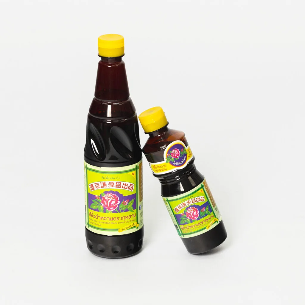 ซีอิ๊วดำหวาน ตรากุหลาบ