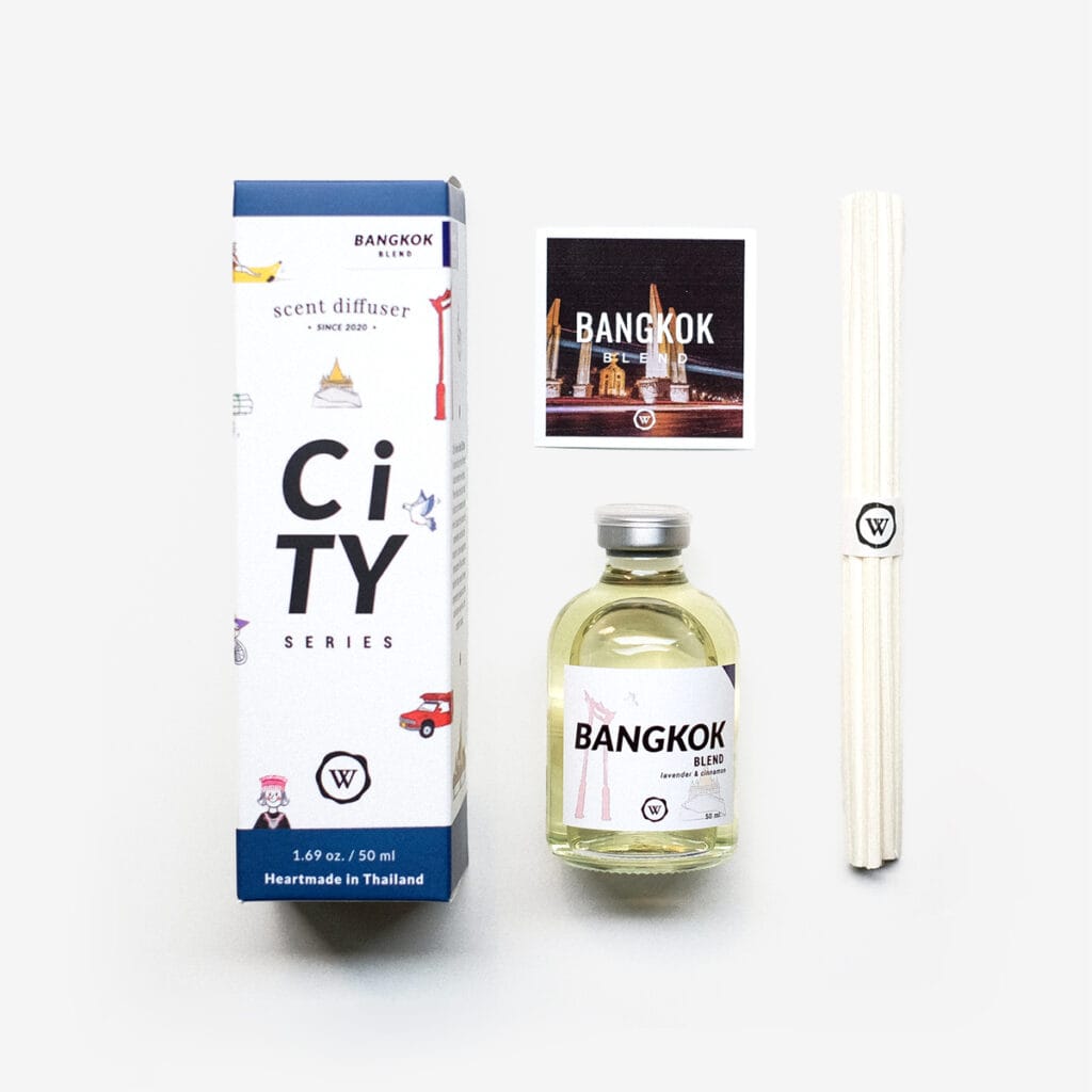 ก้านไม้หอมปรับอากาศ Wax Valley Candle Co.