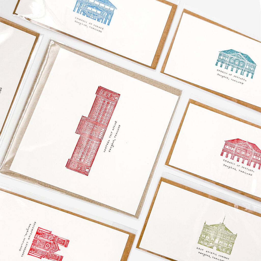 Handigraph Postcard Bang Rak Collection