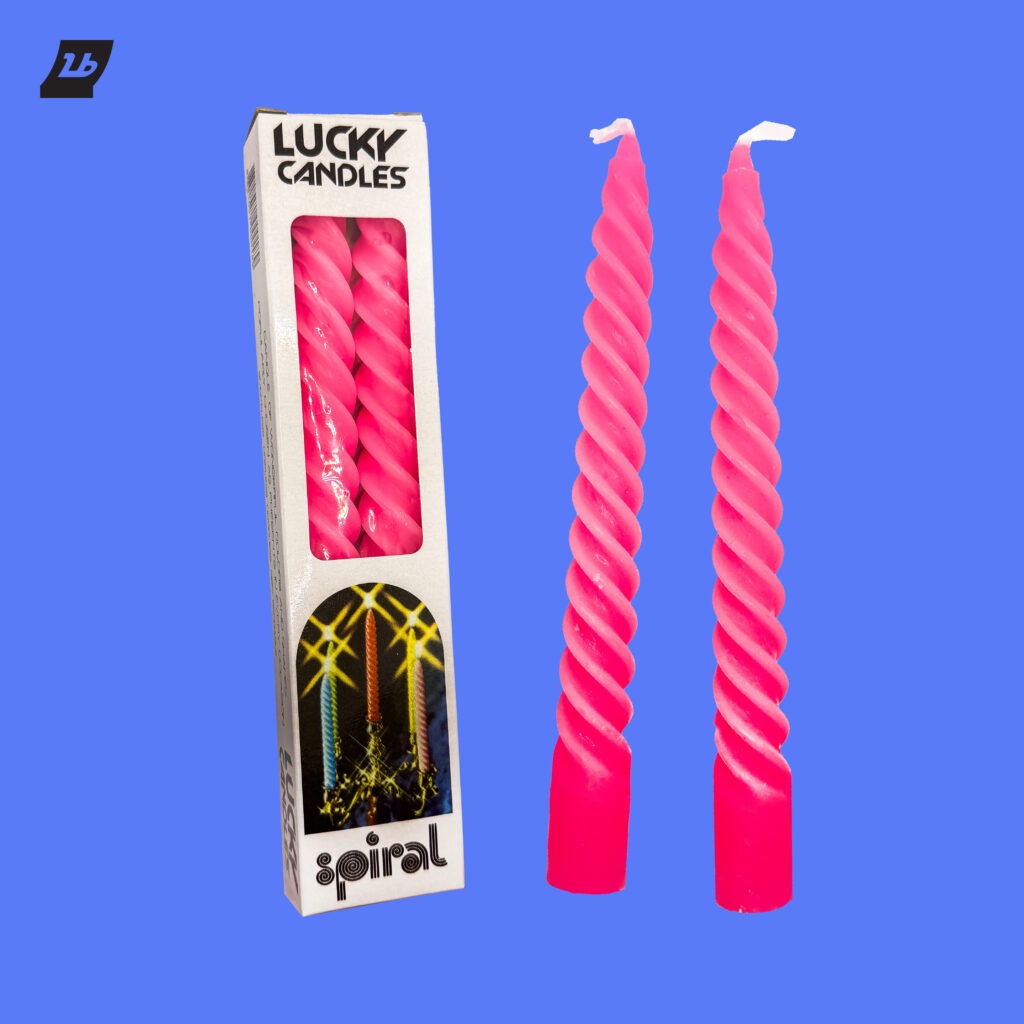 เทียนวันเกิด และเทียนเกลียว Lucky