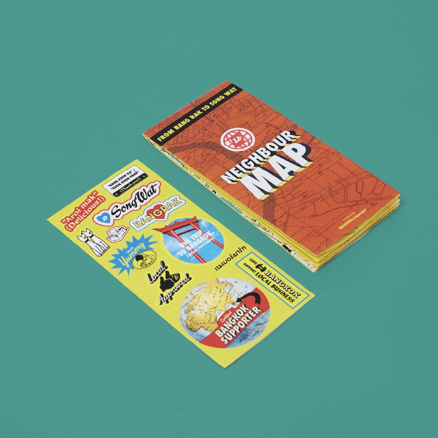 Neighbour Map No. 01  From Bang rak to Song Wat